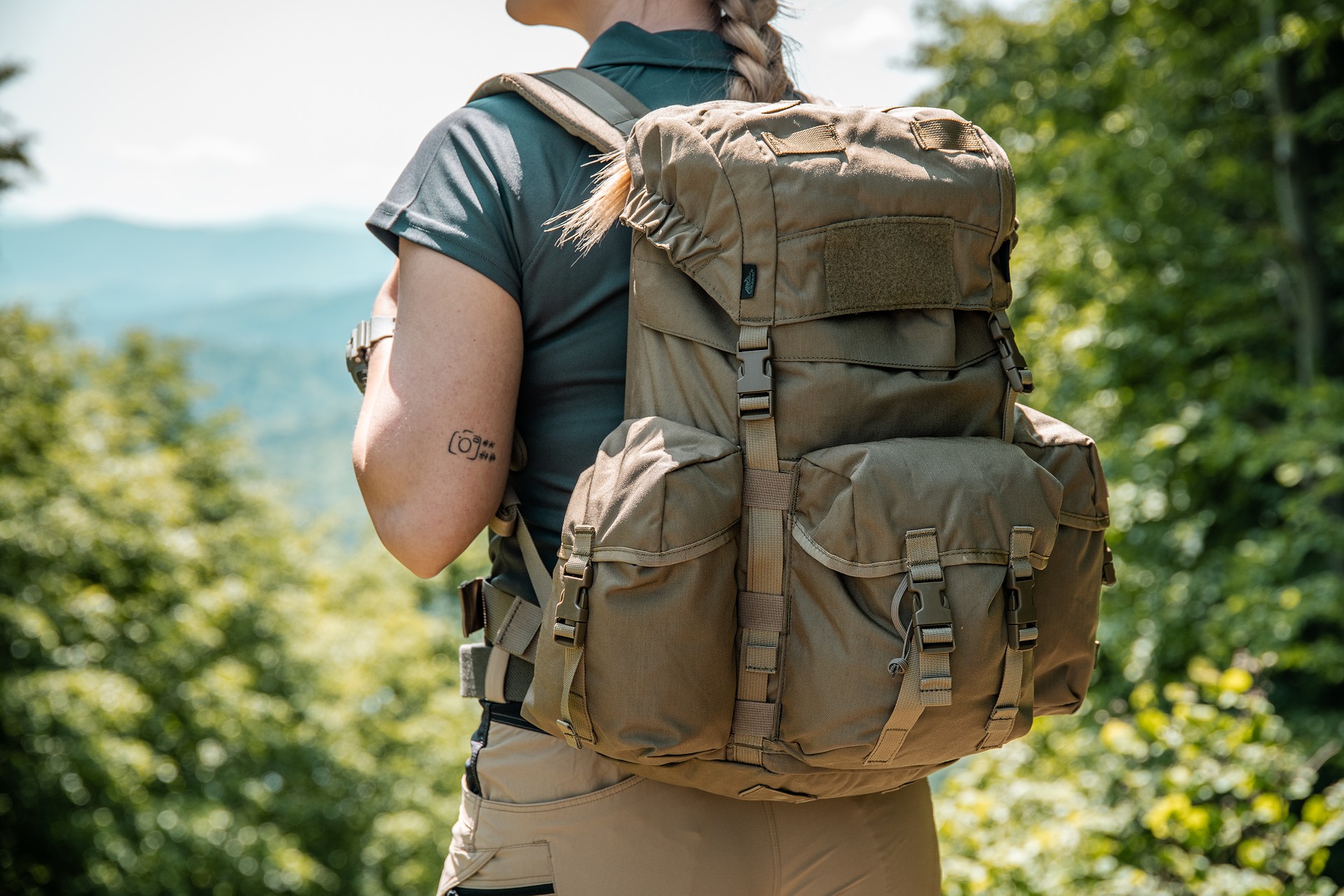 Plecak Helikon-Tex Bergen 18 l - Olive Green