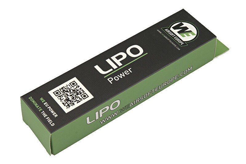 Akumulator ASG Nuprol LiPo 1450mAh 7,4V 25C - Stick 
