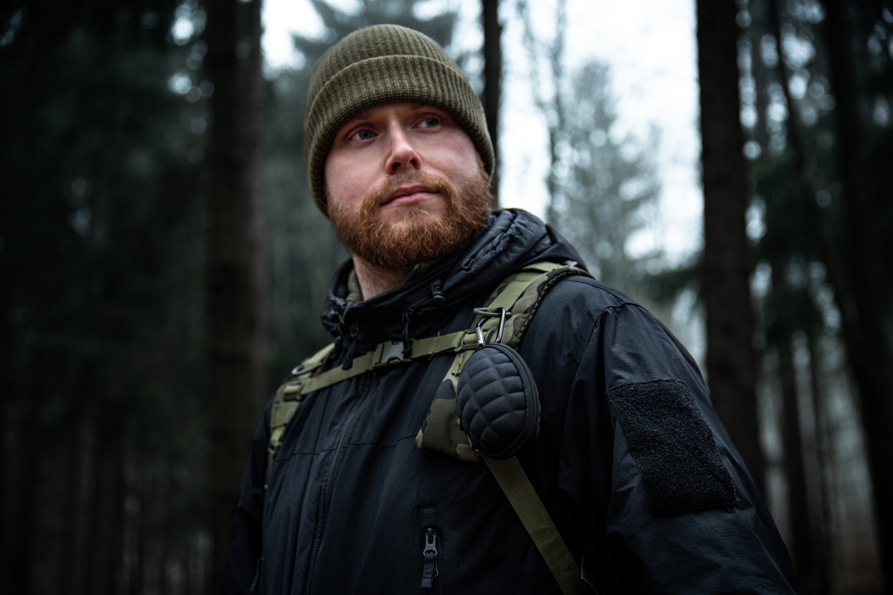 Pokrowiec Badger Outdoor Granat - Black