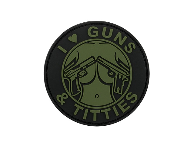 8Fields Guns & Titties пластир ПВХ 1 шт.