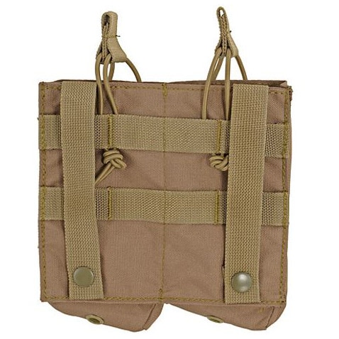 Podwójna ładownica otwarta 8Fields na duże magazynki - Coyote