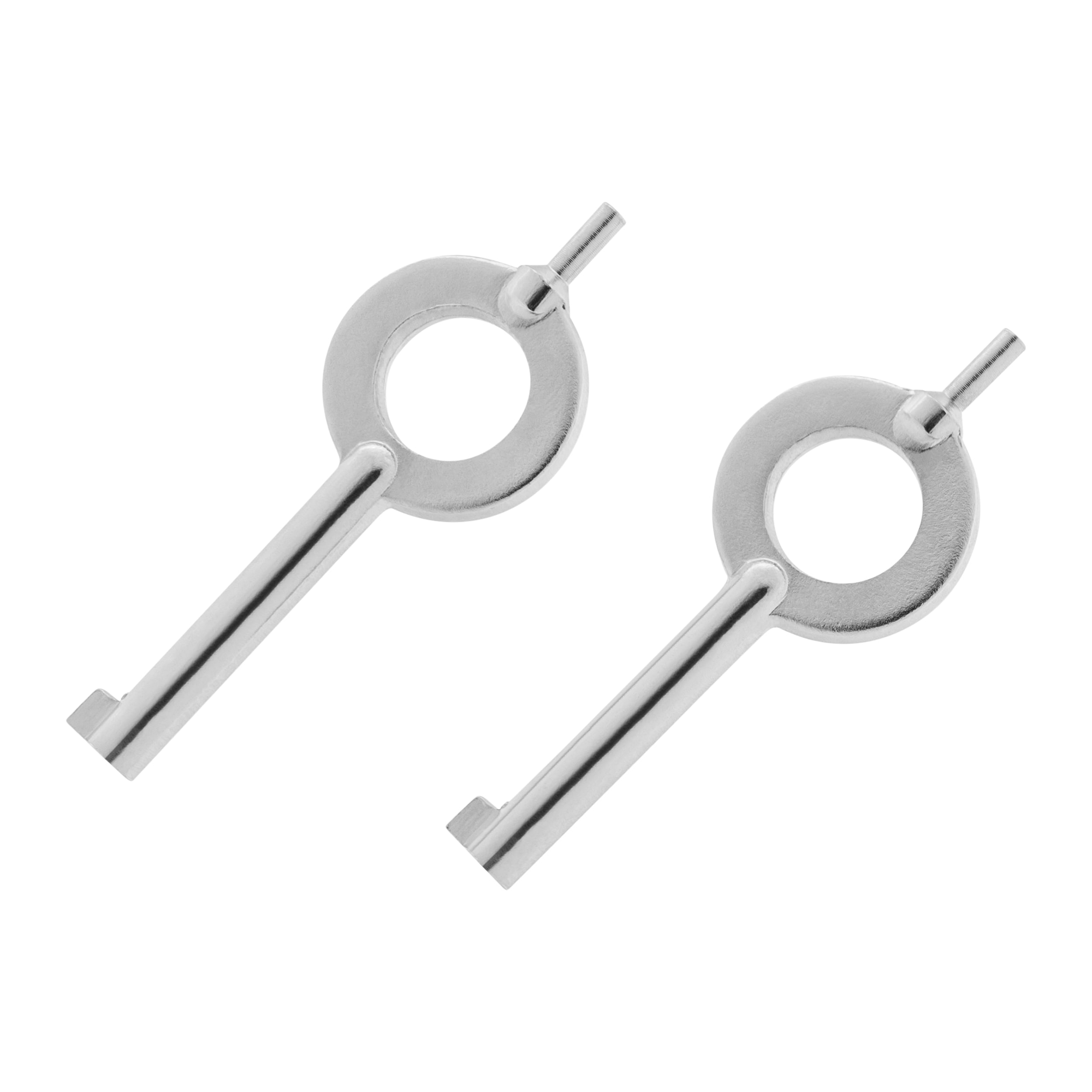 Kajdanki łańcuszkowe na nogi GS niklowane