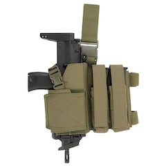 Kabura udowa 8Fields SMG na pistolet maszynowy - Olive