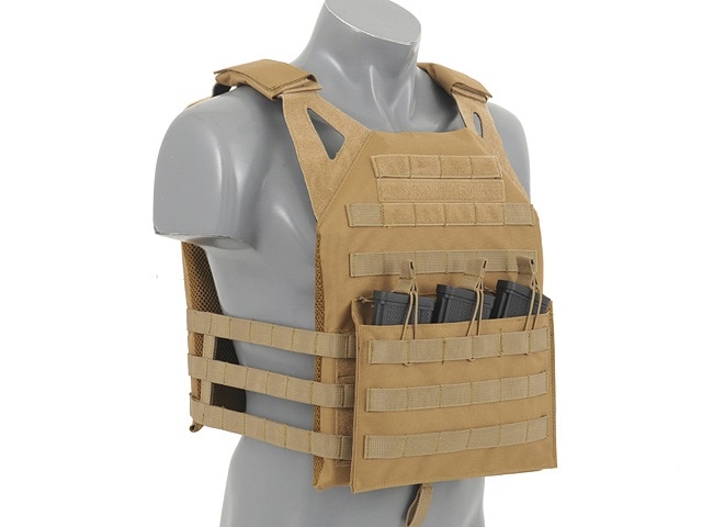 Kamizelka taktyczna 8Fields Jump Plate Carrier V2 duży rozmiar - coyote