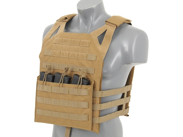 Kamizelka taktyczna 8Fields Jump Plate Carrier V2 duży rozmiar - coyote
