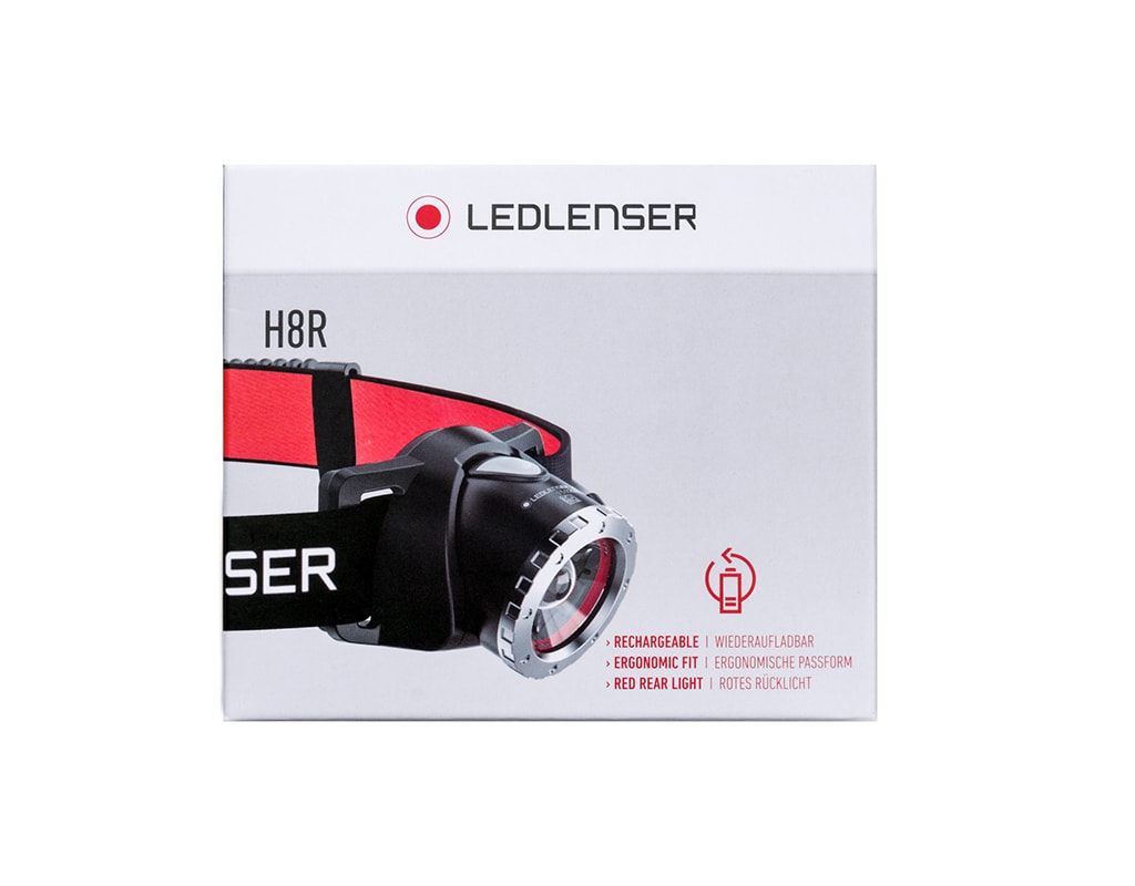 Latarka czołowa Ledlenser H8R - 600 lumenów