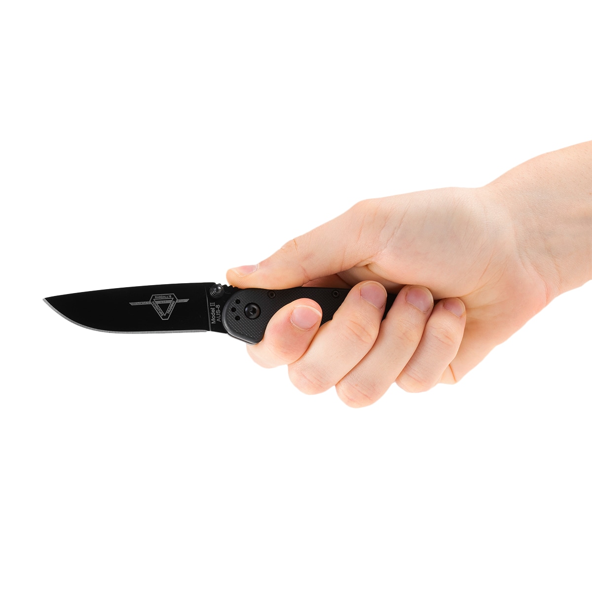 Складаний ніж Ontario Rat-2 Folder AUS-8 - Black