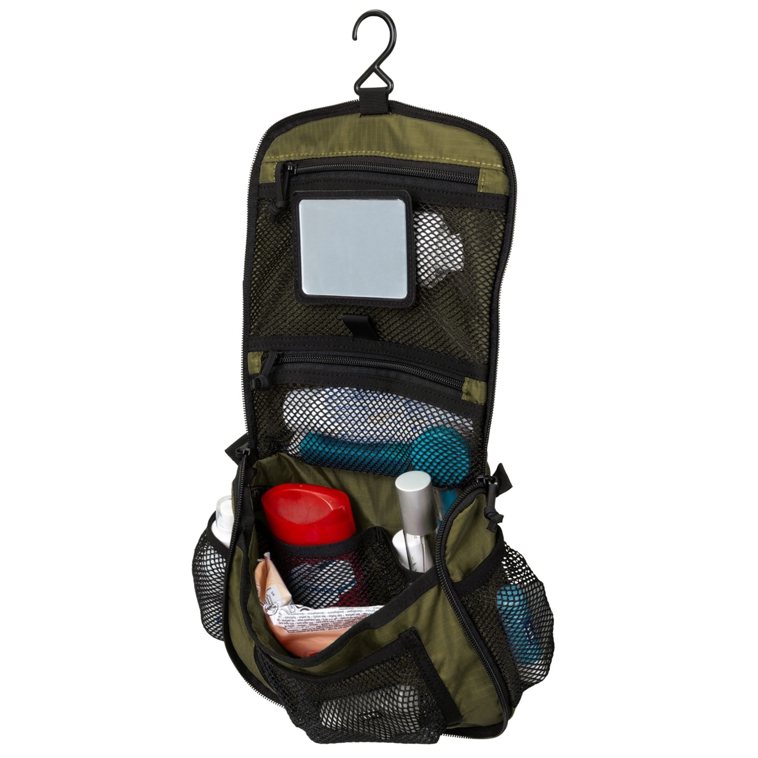 Kosmetyczka Helikon-Tex Travel Toiletry Bag - Olive Green/Black