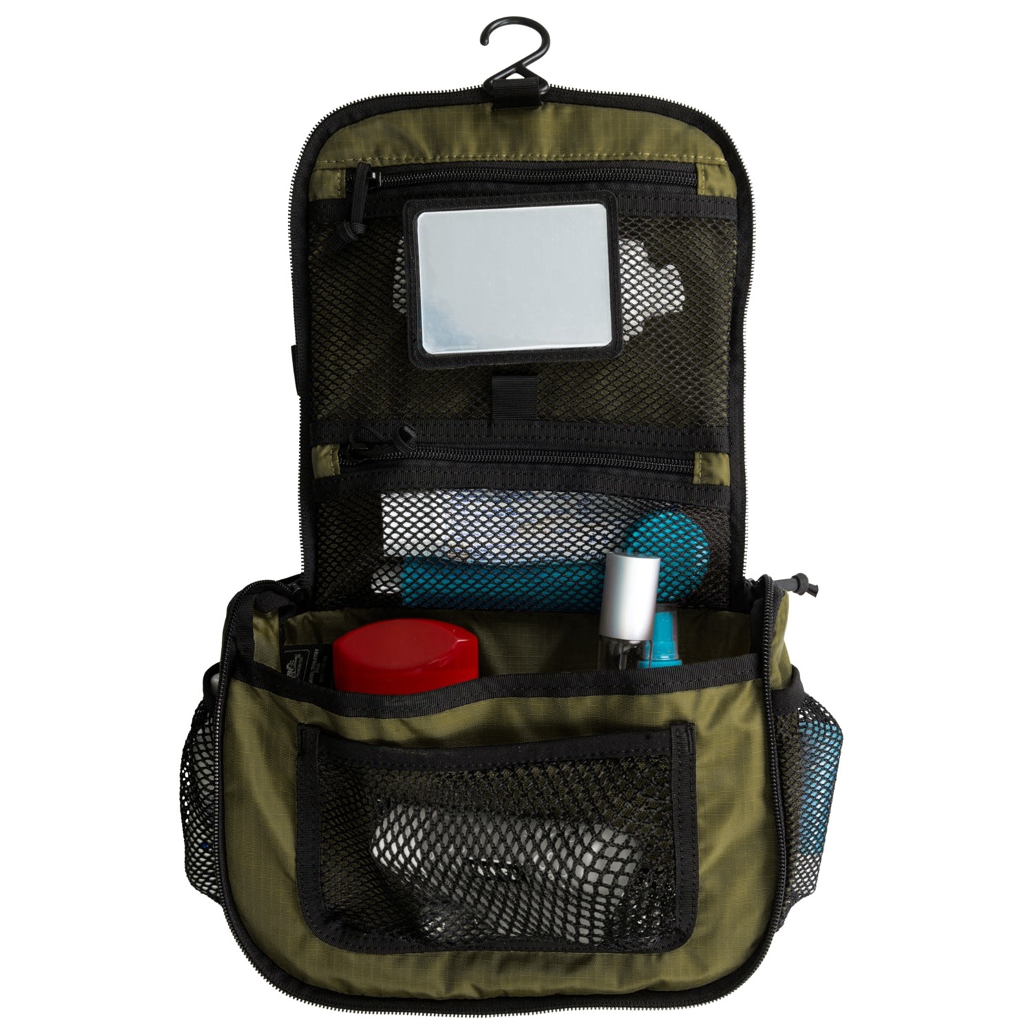 Kosmetyczka Helikon-Tex Travel Toiletry Bag - Olive Green/Black