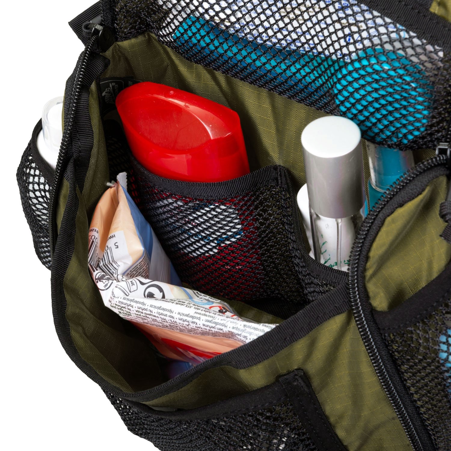 Kosmetyczka Helikon-Tex Travel Toiletry Bag - Olive Green/Black