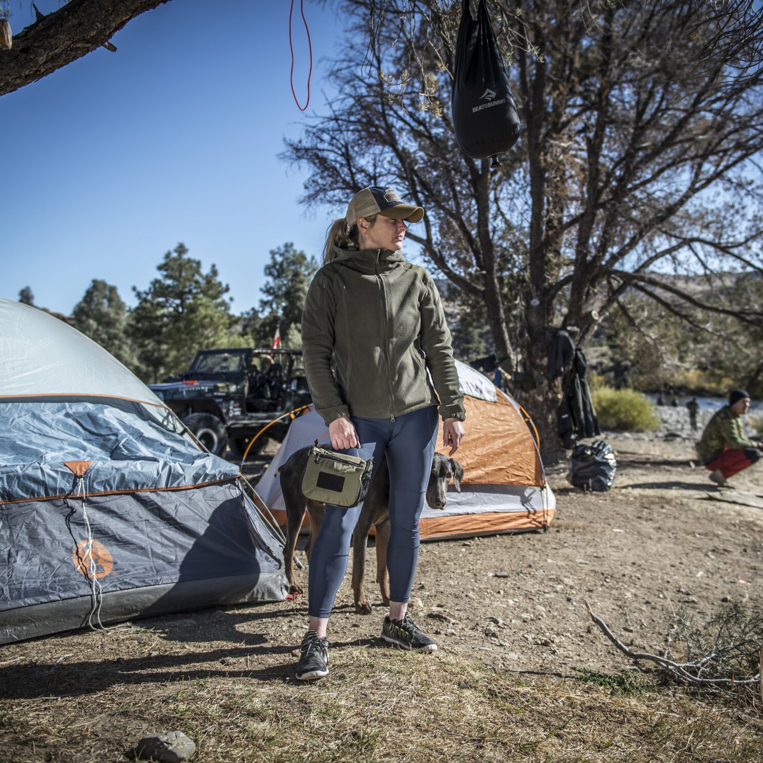 Kosmetyczka Helikon-Tex Travel Toiletry Bag - Olive Green/Black