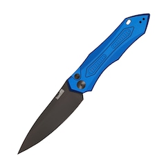 Nóż sprężynowy Kershaw Launch 6 Auto Blue Black