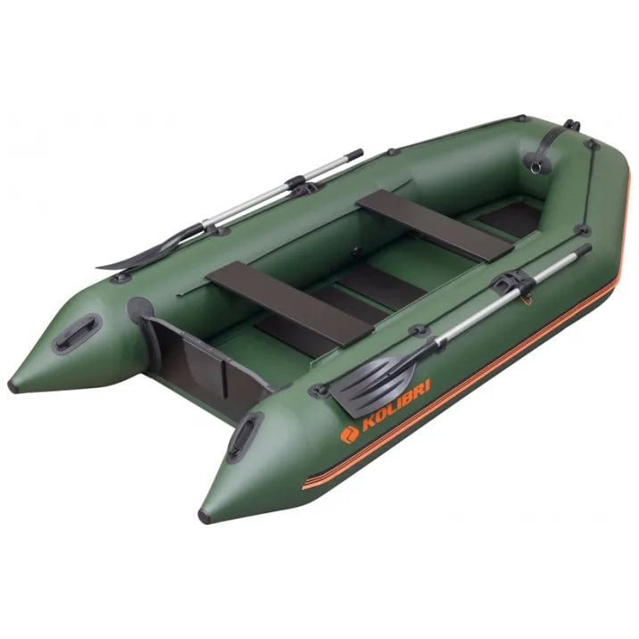 Ponton Kolibri KM-330 z pełną podłogą - Green