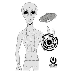 Tarcze strzeleckie Alien - 50 szt.