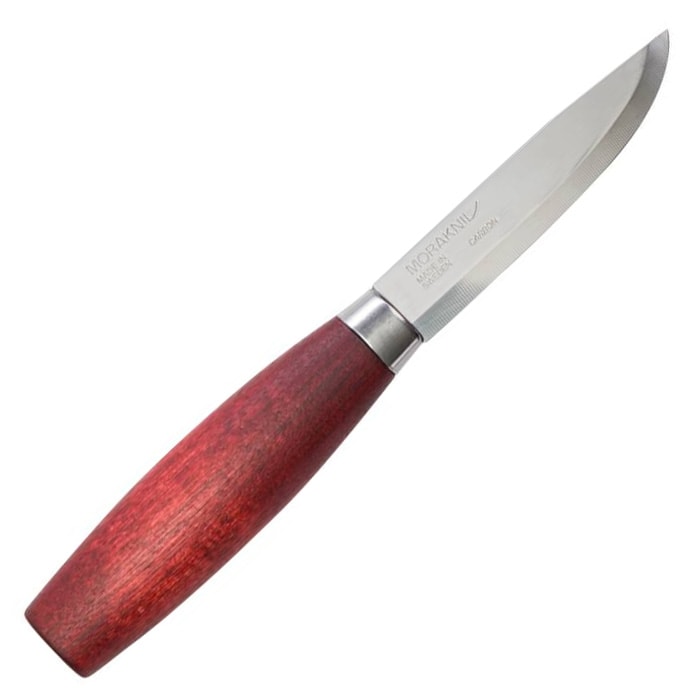 Nóż Mora Classic No 1/0 High Carbon Steel - czerwona ochra 