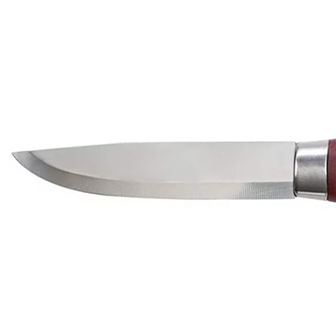 Nóż Mora Classic No 1/0 High Carbon Steel - czerwona ochra