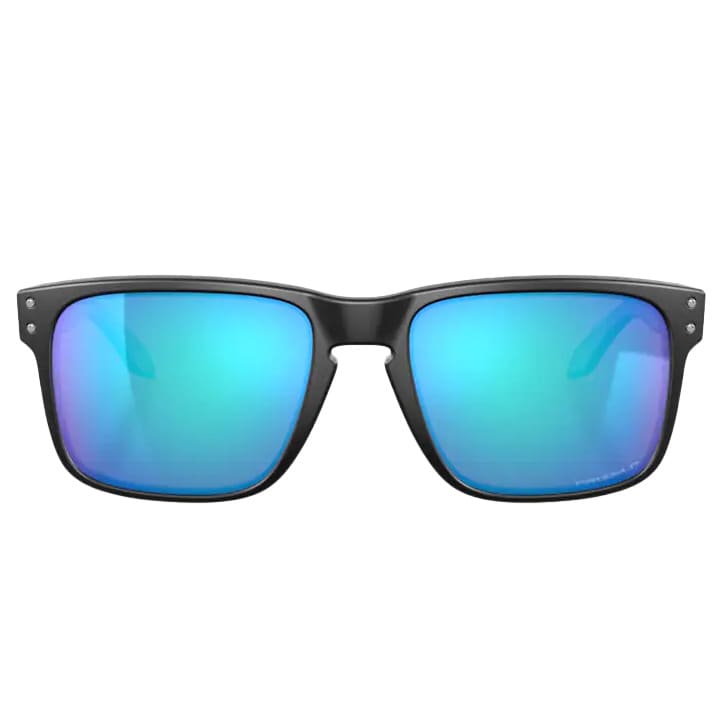 Okulary przeciwsłoneczne Oakley Holbrook - Matte Black Frame/Prizm Sapphire Irid Polarized Lenses