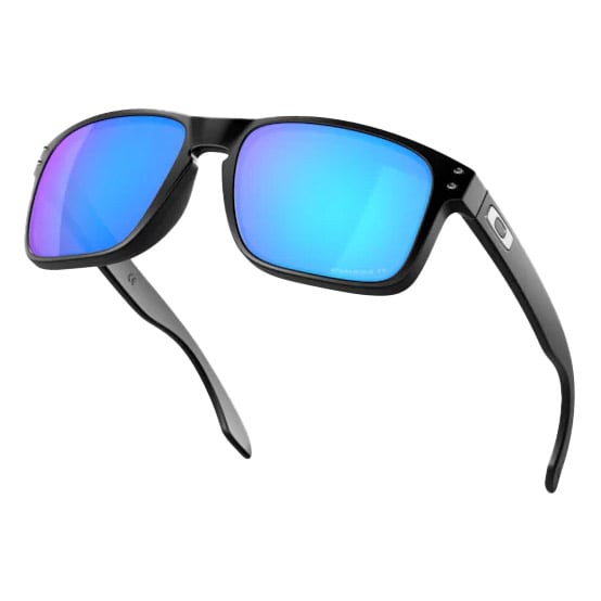 Okulary przeciwsłoneczne Oakley Holbrook - Matte Black Frame/Prizm Sapphire Irid Polarized Lenses