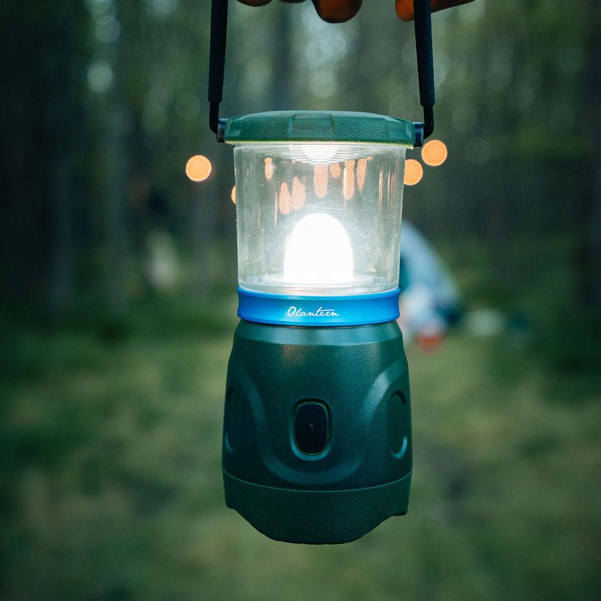 Lampa kempingowa Olight Olantern Moss Green - 360 lumenów