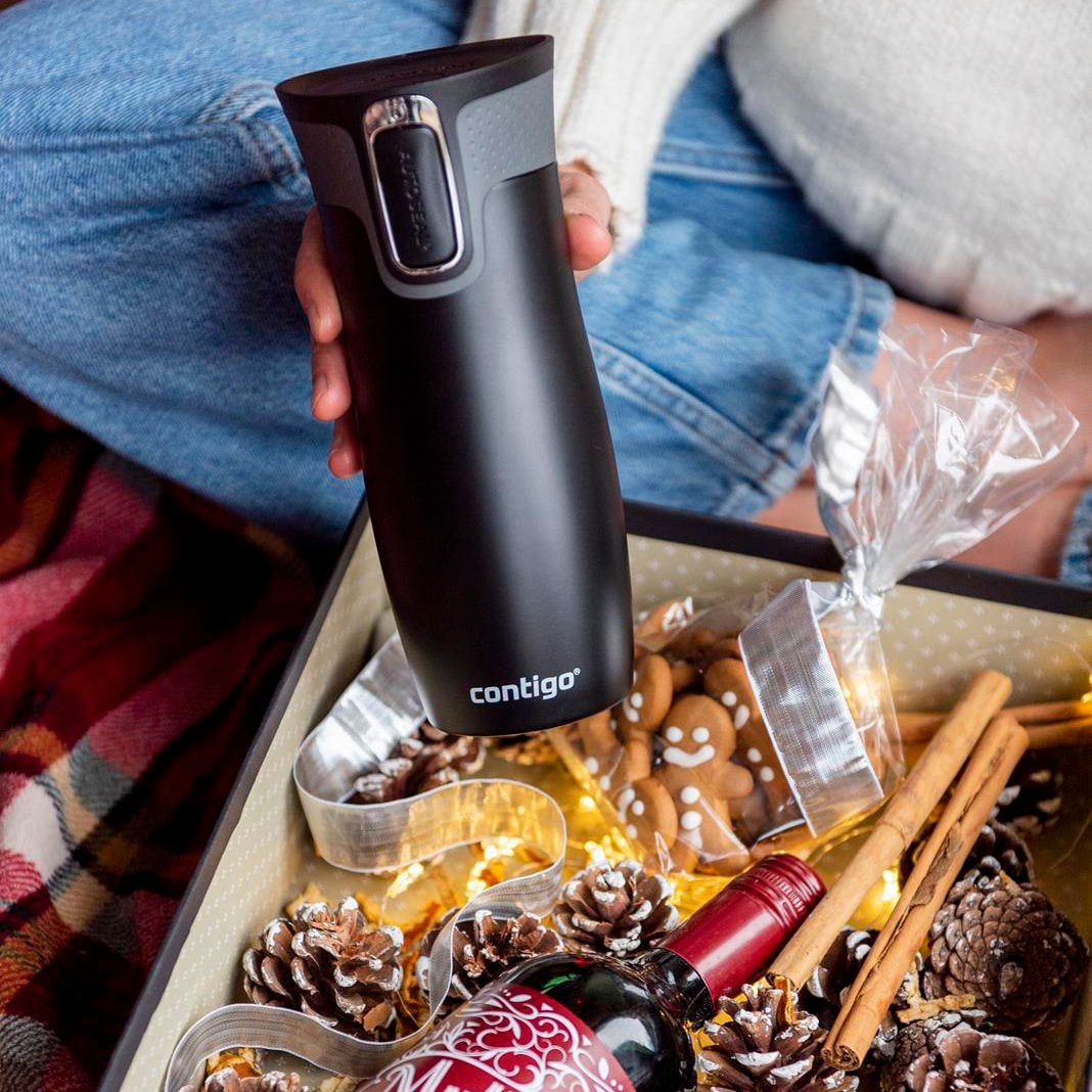 Kubek termiczny Contigo West Loop 2.0 470 ml - Grafitowy