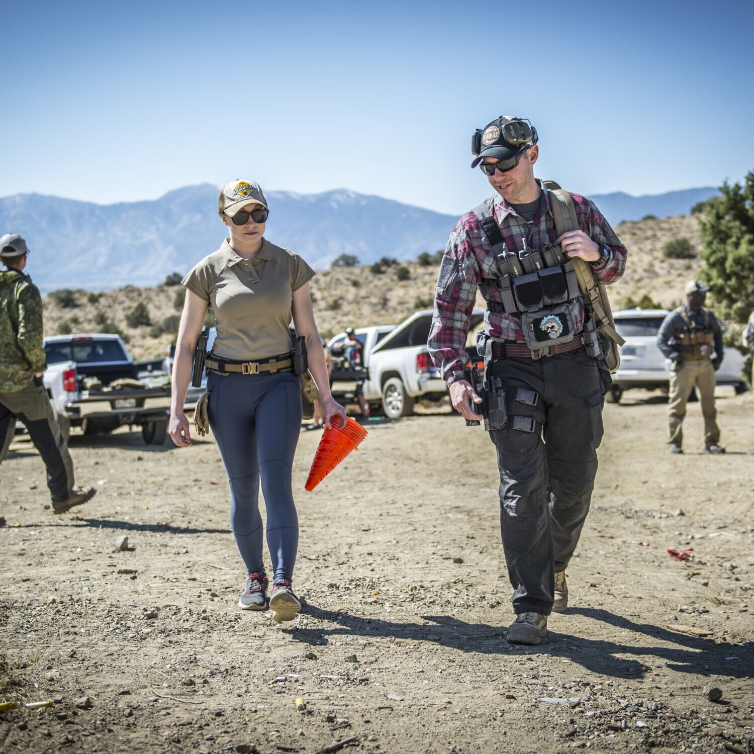 Kamizelka taktyczna typu Chest Rig Helikon-Tex Competition MultiGun - Shadow Grey