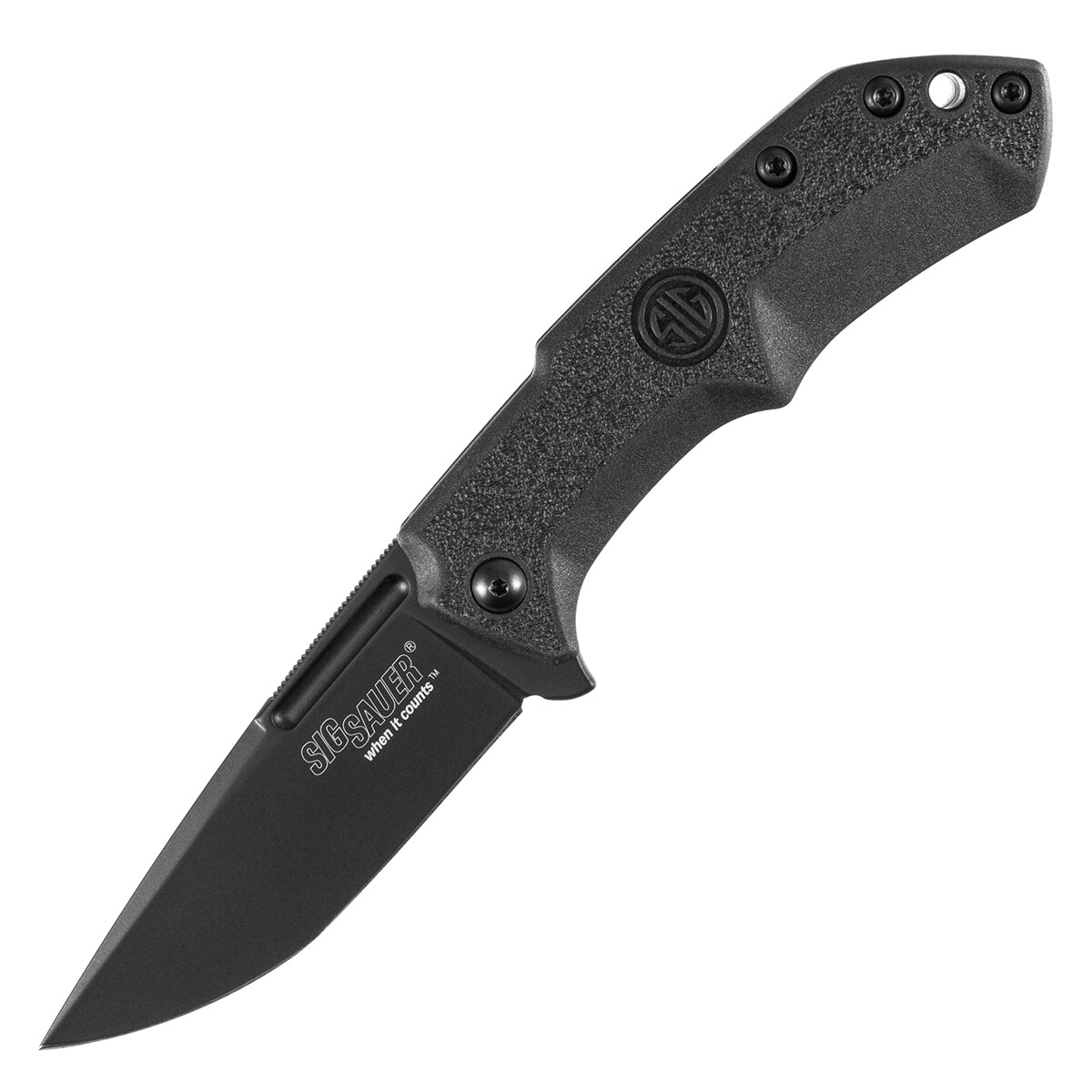 Nóż składany Sig Sauer M1 Drop Point - czarny