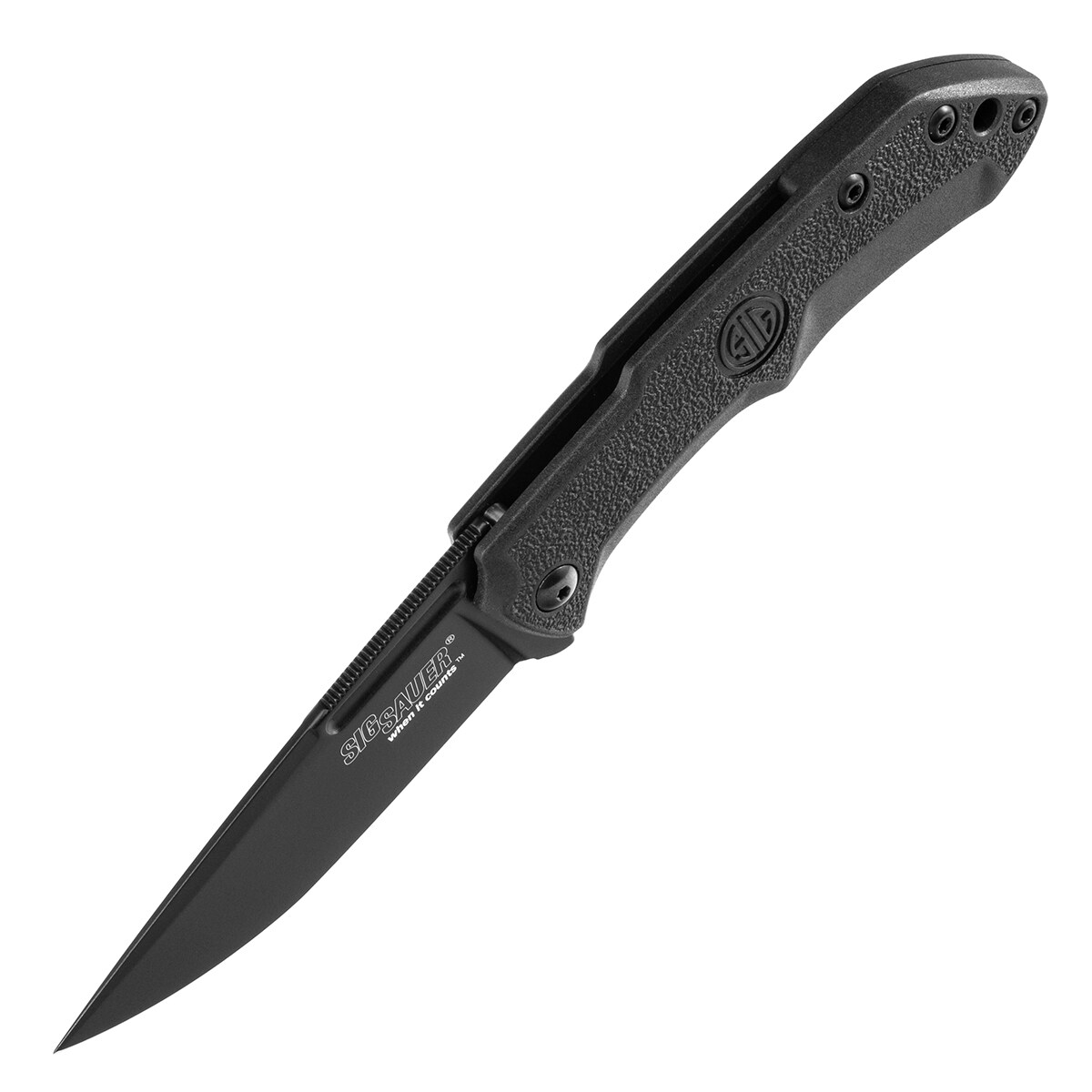 Nóż składany Sig Sauer M1 Drop Point - czarny