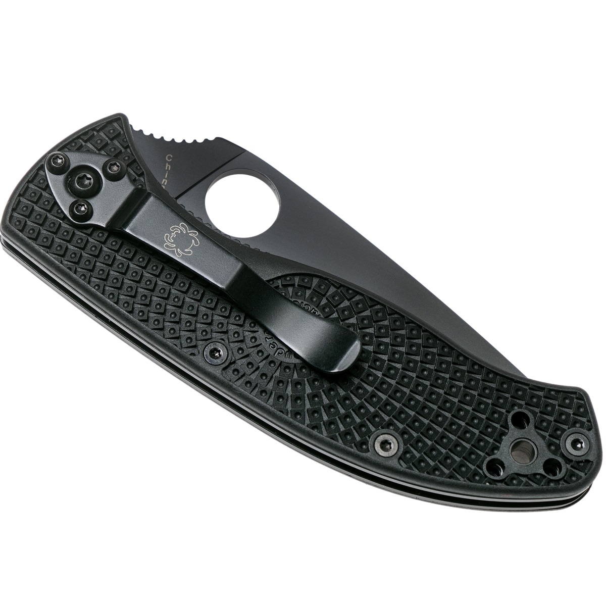 Nóż składany Spyderco Tenacious Lightweight 8Cr13MoV - Black