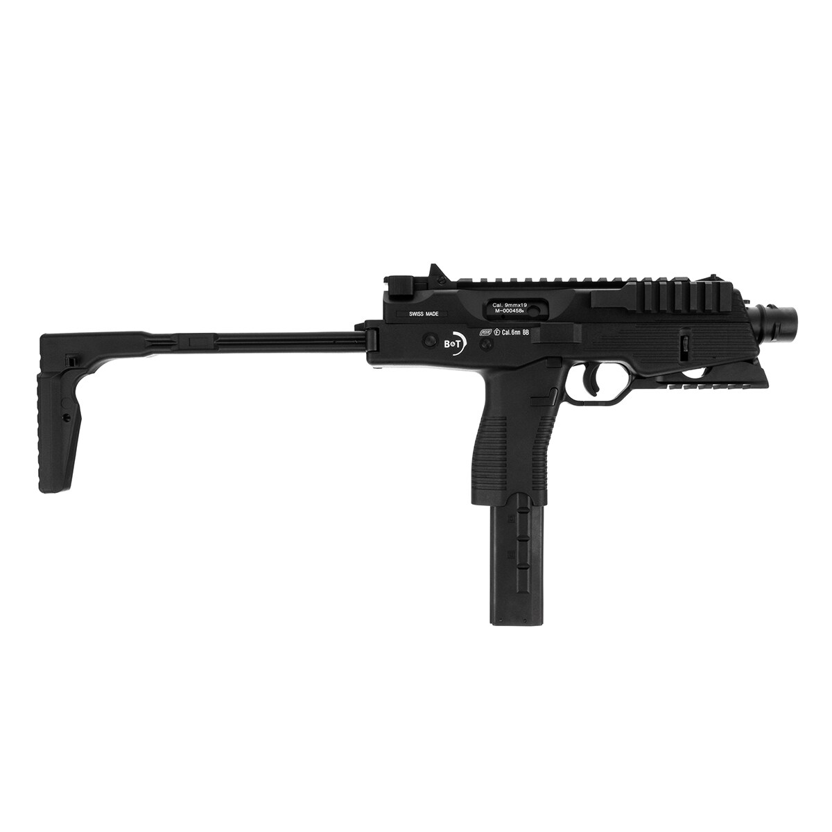 Pistolet maszynowy GBB ASG MP9 A3 - czarny