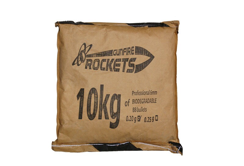 Кульки ASG біорозкладні Rockets Professional 0,20г 10кг - білі
