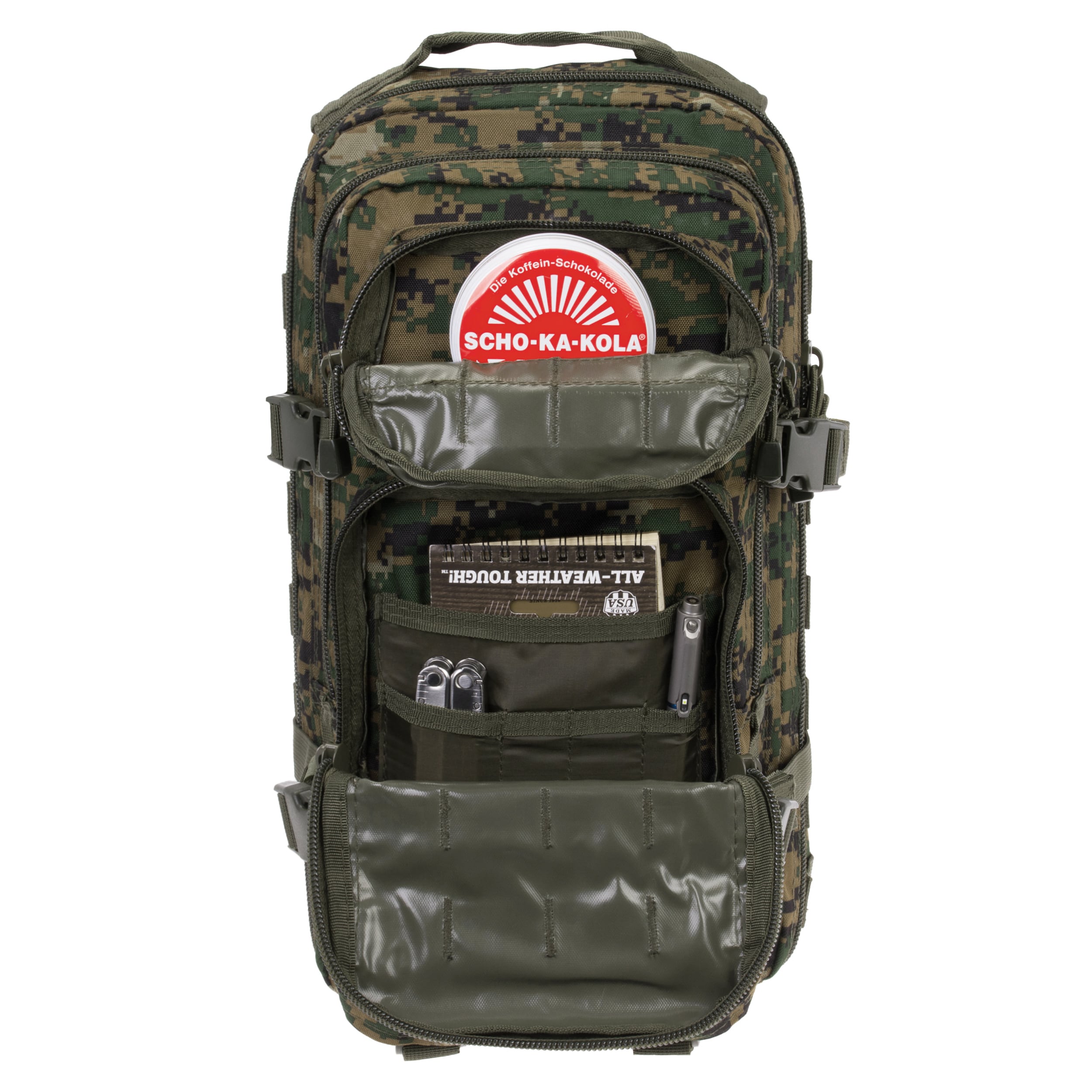 Plecak Mil-Tec Assault Pack Small 20 l - Digital Woodland