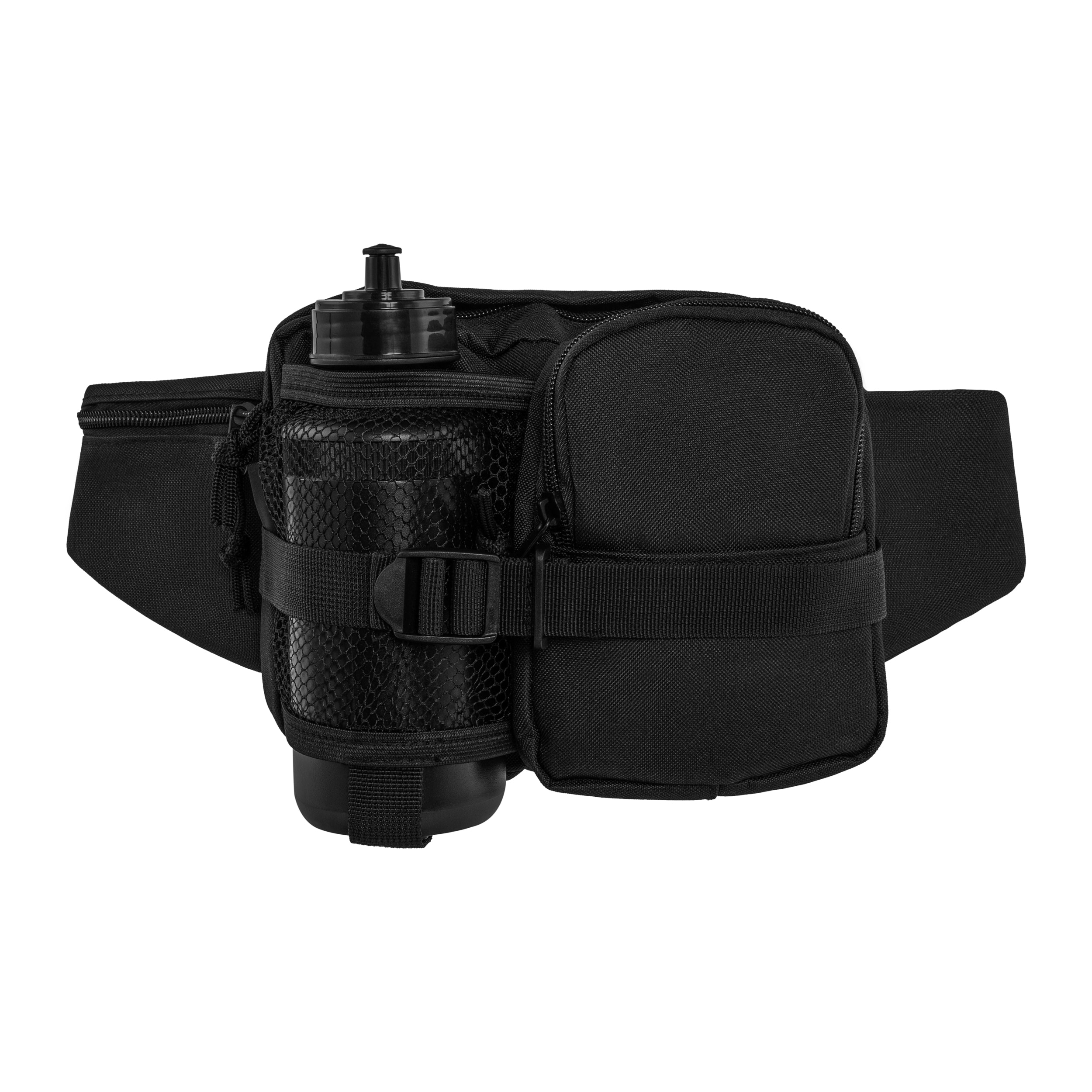 Torba biodrowa z bidonem Mil-Tec Trekker - Black
