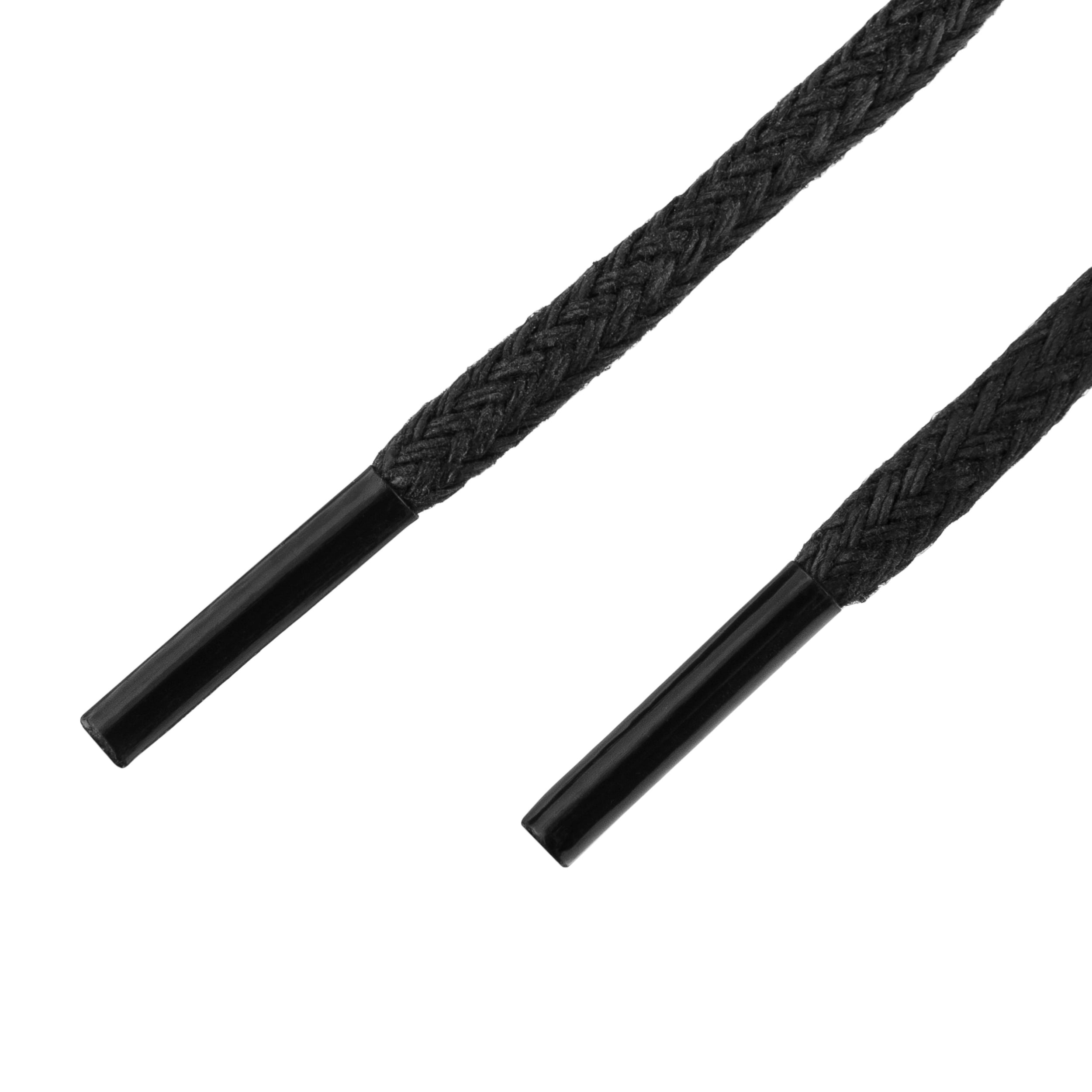 Sznurowadła Mil-Tec woskowane 180 cm Black - 2 pary