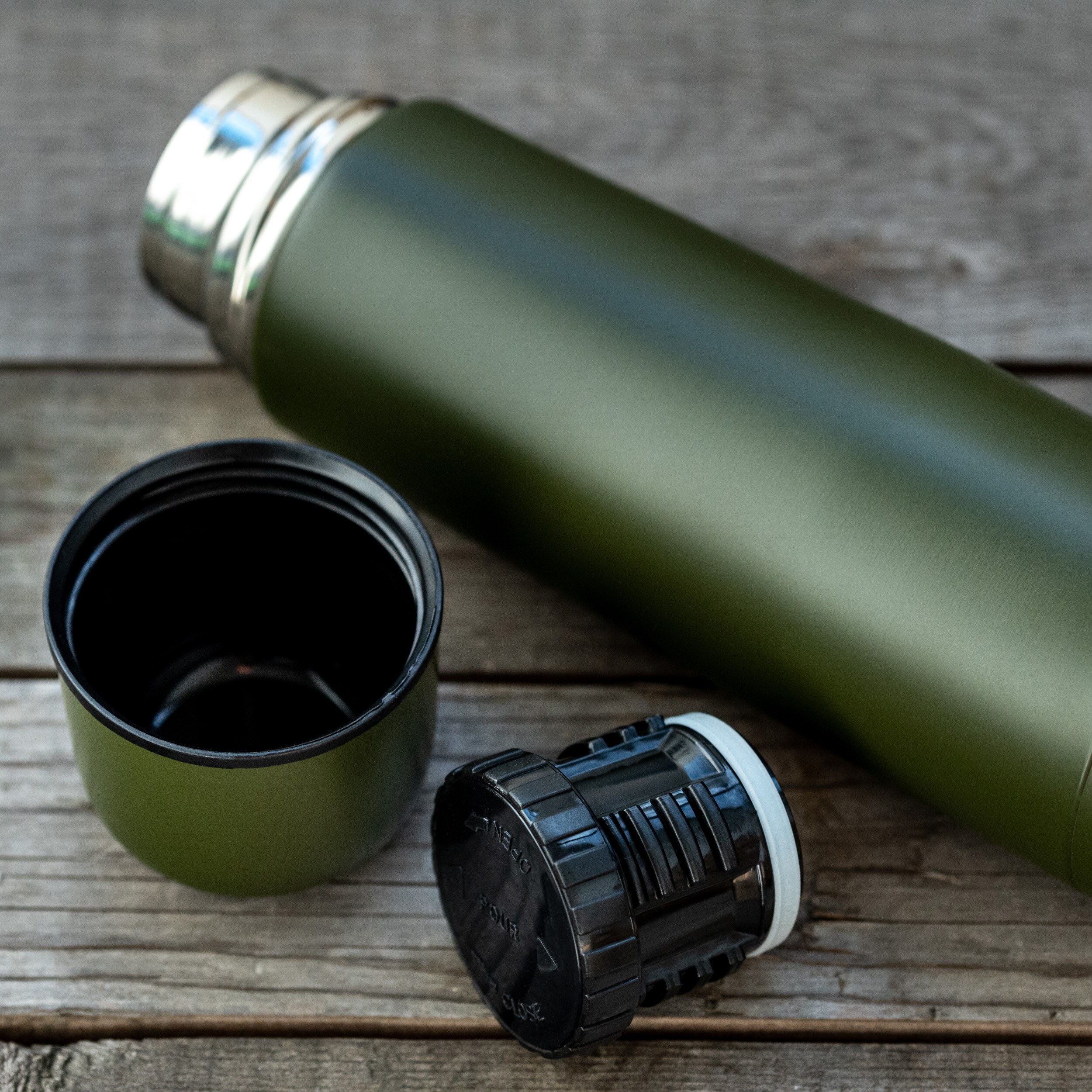 Termos Mil-Tec ze stali nierdzewnej 500 ml - Olive