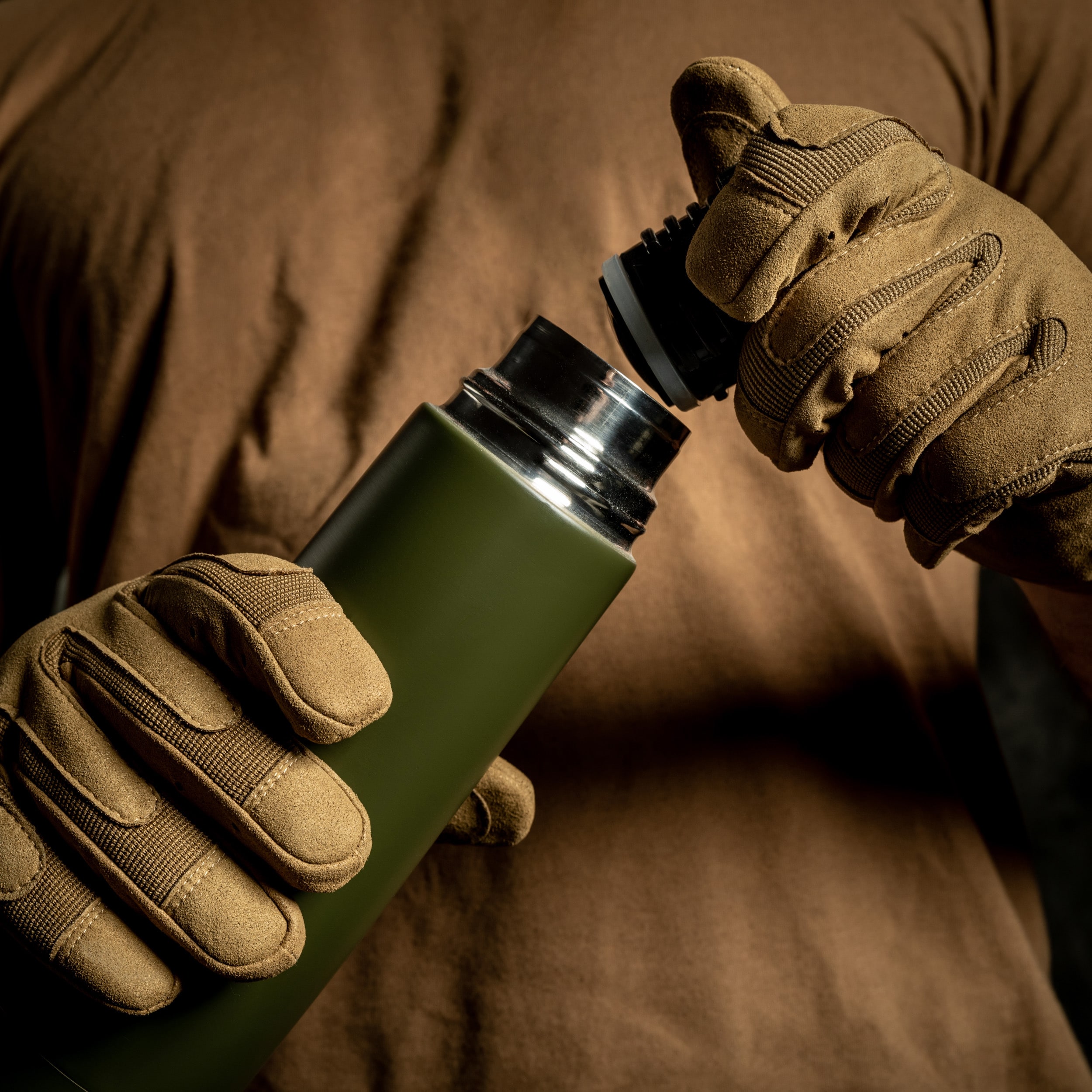 Termos Mil-Tec ze stali nierdzewnej 500 ml - Olive