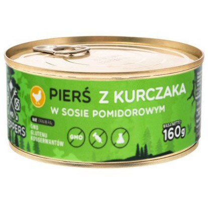 Żywność konserwowana MR Preppers - kurczak w sosie pomidorowym 160 g