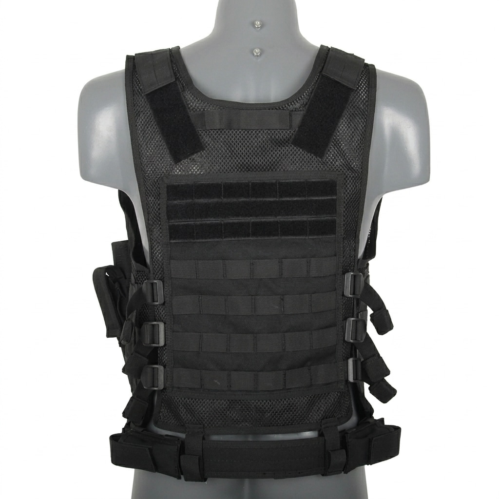 Тактичний жилет 8Fields Light MOLLE - чорний