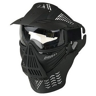 Pełna maska ASG Ultimate Tactical Guardian V4 - czarna - sklep Militaria.pl