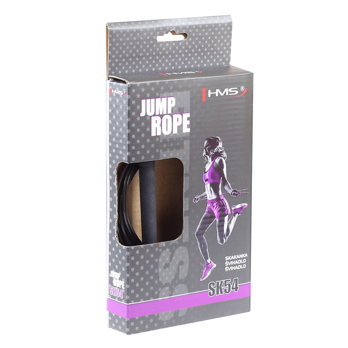 Skakanka HMS SK54 Black/Silver