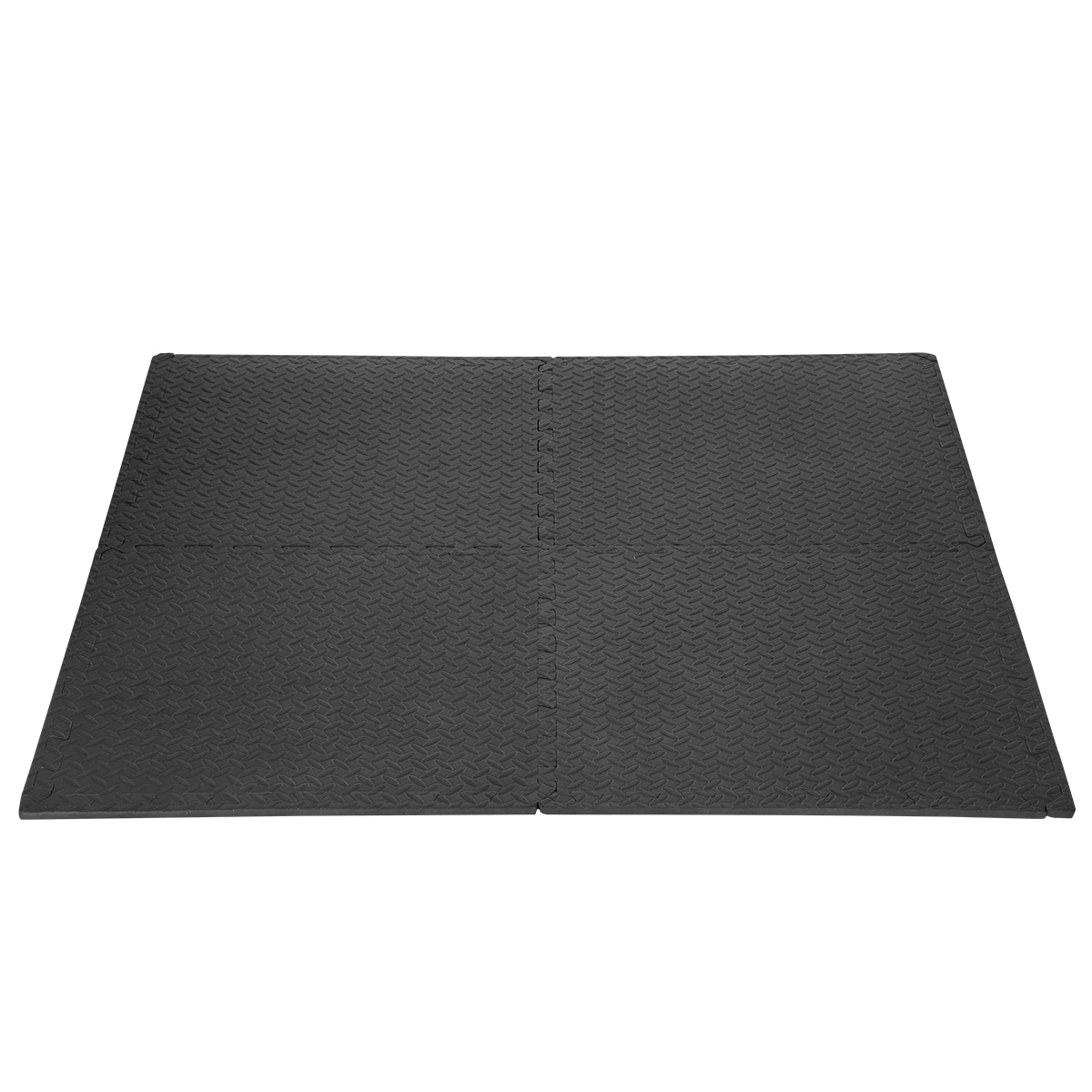 Mata puzzle HMS MP12 Black pod sprzęt - 4 elementy