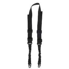 Ремінь для перенесення GFC Tactical Bungee двоточковий - чорний