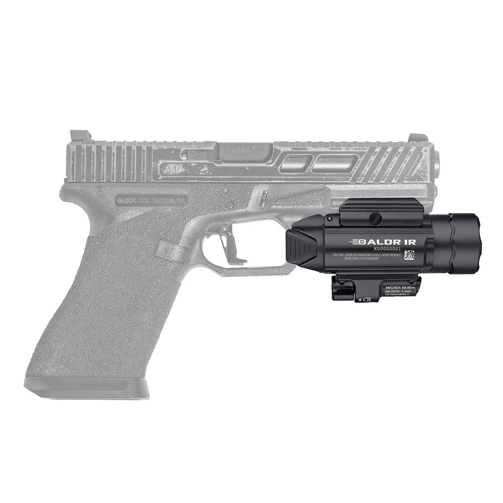 Latarka z celownikiem laserowym Olight BALDR IR - 1350 lumenów