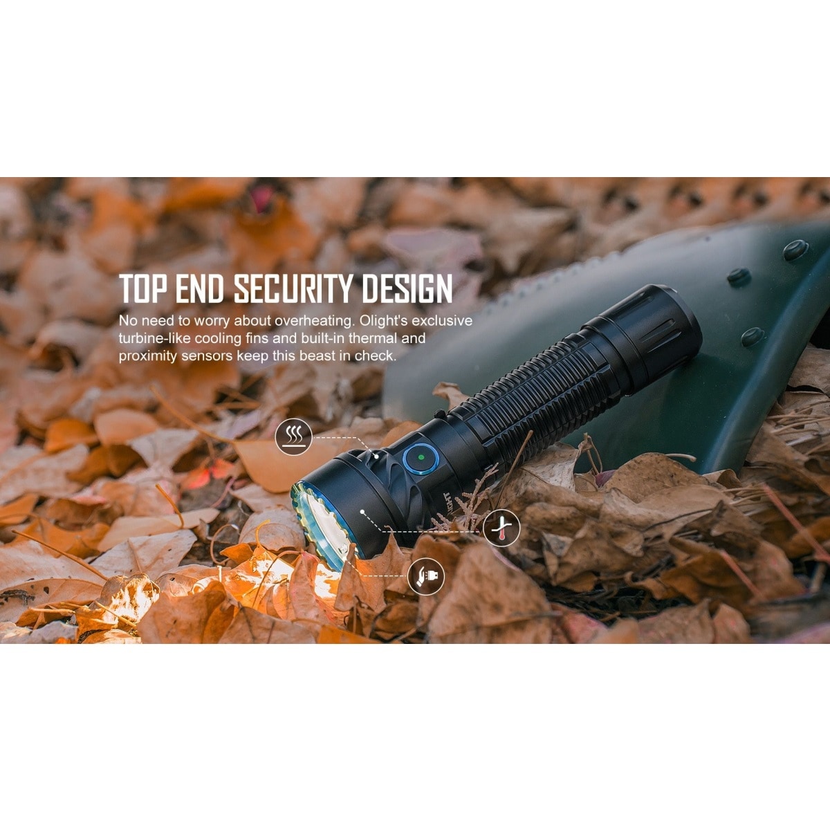 Latarka Olight Freyr Four Colors light - 1750 lumenów