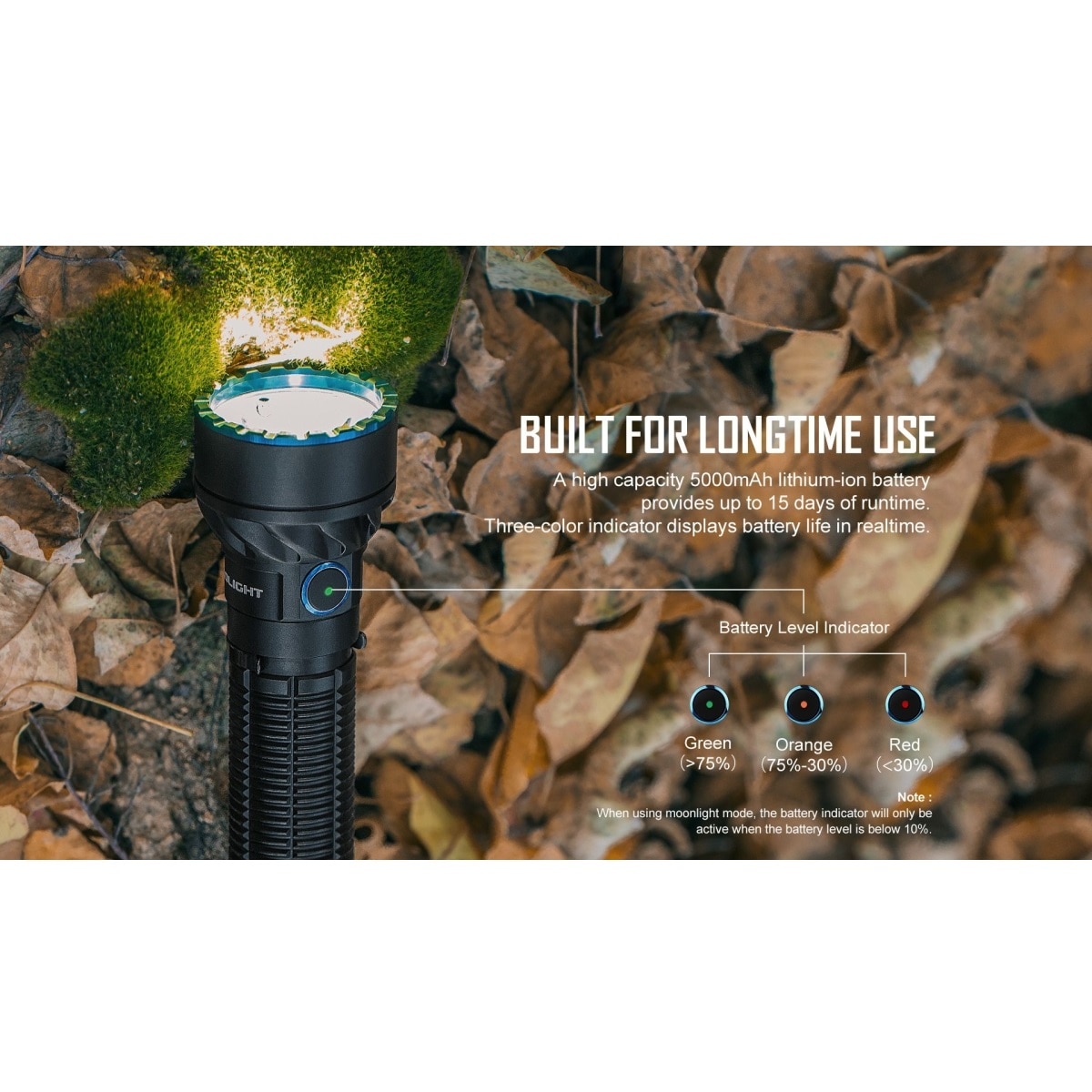 Latarka Olight Freyr Four Colors light - 1750 lumenów