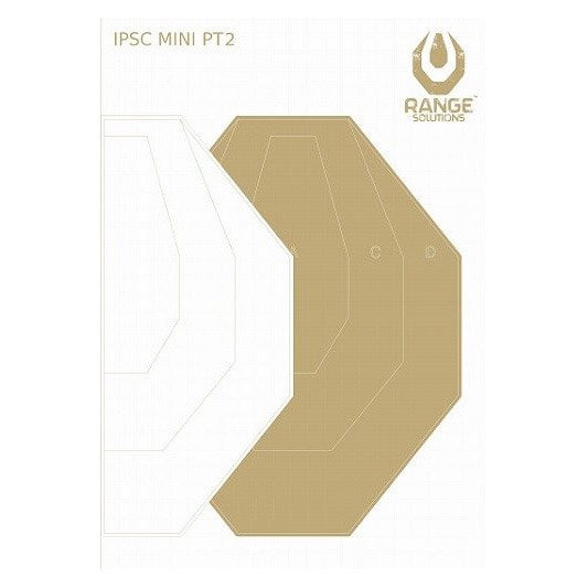 Tarcze strzeleckie IPSC-PT2 Mini - 50 szt.
