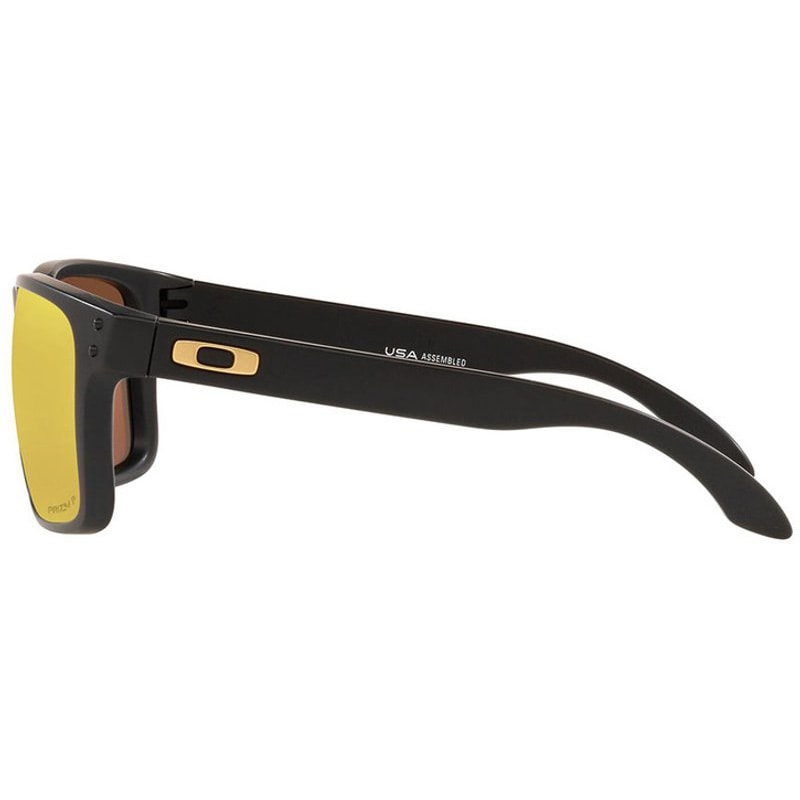 Okulary przeciwsłoneczne Oakley Holbrook XL - Matte Black Frame/Prizm 24K Polarized Lenses