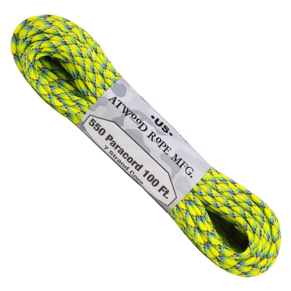 Linka Atwood Rope MFG 550 Paracord 30 m - Xanthoria