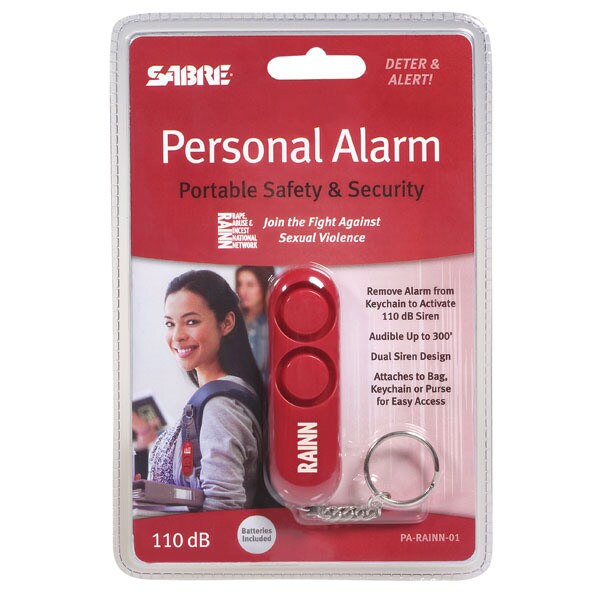 Alarm osobisty Sabre RAINN-01 Red