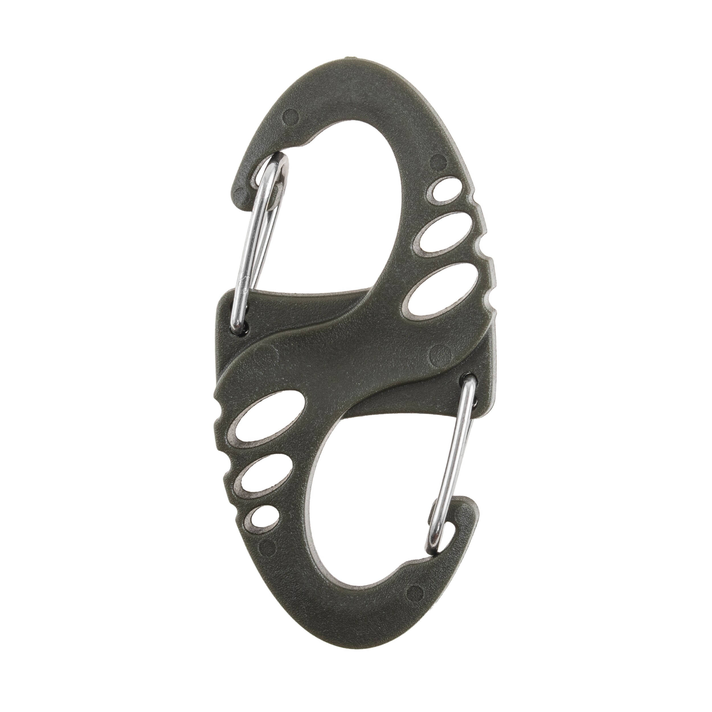 Zestaw karabińczyków Mil-Tec S-Hook Olive - 10 szt.