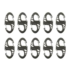 Zestaw karabińczyków Mil-Tec S-Hook Olive - 10 szt.